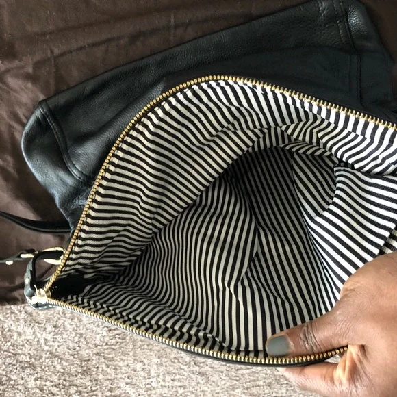 Large Leather Kate Spade Satchel Hobo